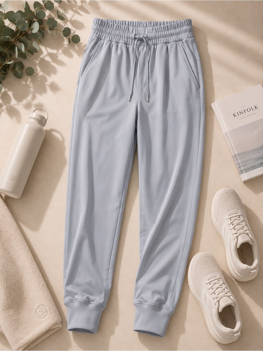 Lulu joggers in powder blue